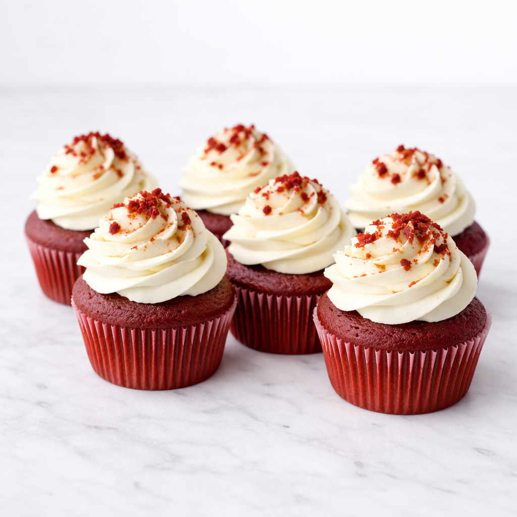 Six count cupcakes in a flavor of your choice