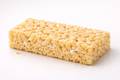 Individual portion of marshmellow rice krispy